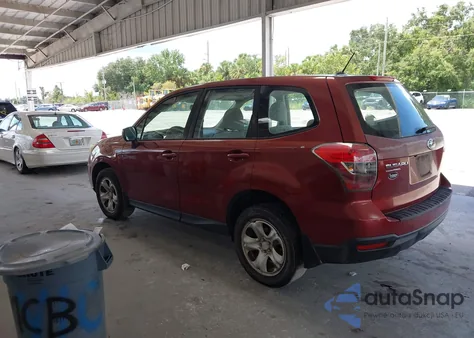 2015 Subaru Forester 2.5I z USA, uszkodzony, nr VIN JF2SJAAC2FH452208